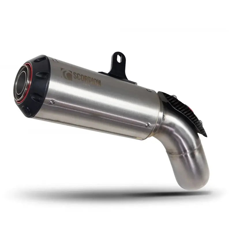 scorpion exhausts red power slip on kawasaki ninja 1000sx