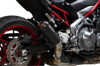 scorpion exhausts red power slip on kawasaki z900 2017 2023