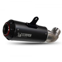 scorpion exhausts red power slip on kawasaki z900 2017 2023