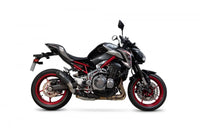 scorpion exhausts red power slip on kawasaki z900 2017 2023
