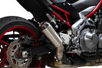 scorpion exhausts red power slip on kawasaki z900 2017 2023