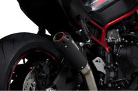 scorpion exhausts red power slip on kawasaki zh2