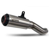 scorpion exhausts red power slip on kawasaki zh2