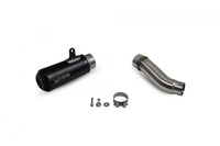 scorpion exhausts red power slip on kawasaki zh2