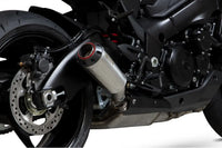 scorpion exhausts red power slip on suzuki katana