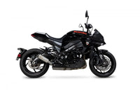 scorpion exhausts red power slip on suzuki katana