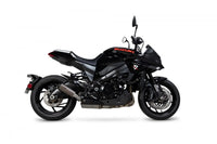 scorpion exhausts red power slip on suzuki katana