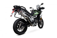 scorpion exhausts serket parallel slip on exhaust triumph tiger 900 2020