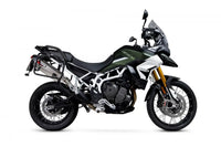 scorpion exhausts serket parallel slip on exhaust triumph tiger 900 2020