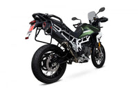 scorpion exhausts serket parallel slip on exhaust triumph tiger 900 2020