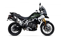 scorpion exhausts serket parallel slip on exhaust triumph tiger 900 2020
