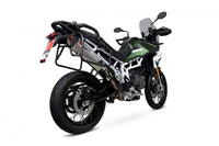 scorpion exhausts serket parallel slip on exhaust triumph tiger 900 2020