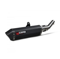 scorpion exhausts serket parallel slip on exhaust yamaha tenere 700 2019