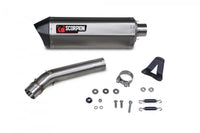 scorpion exhausts serket parallel slip on exhaust yamaha tenere 700 2019