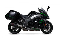 scorpion exhausts serket parallel slip on kawasaki ninja 1000sx