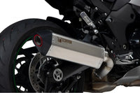scorpion exhausts serket parallel slip on kawasaki ninja 1000sx