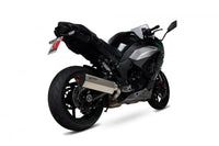 scorpion exhausts serket parallel slip on kawasaki ninja 1000sx