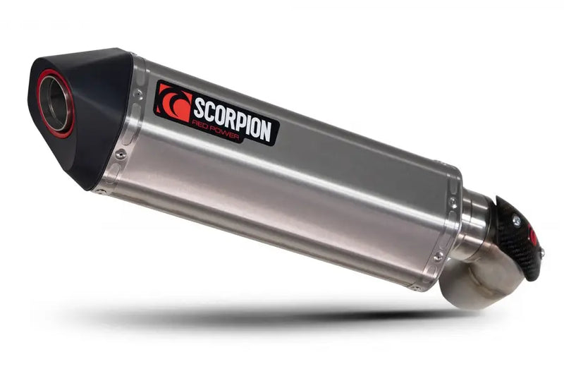scorpion exhausts serket parallel slip on kawasaki ninja 1000sx