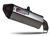 scorpion exhausts serket parallel slip on kawasaki versys 1000 2019