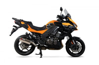 scorpion exhausts serket parallel slip on kawasaki versys 1000 2019