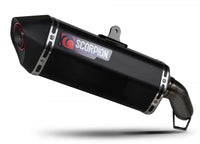 scorpion exhausts serket parallel slip on kawasaki versys 1000 2019