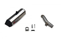 scorpion exhausts serket parallel slip on kawasaki versys 1000 2019