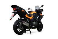 scorpion exhausts serket parallel slip on kawasaki versys 1000 2019
