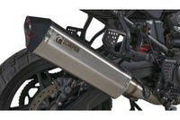 scorpion exhausts serket slip on harley davidson pan america 1250
