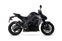 scorpion exhausts serket taper slip on kawasaki z1000 2017