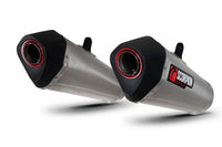 scorpion exhausts serket taper slip on kawasaki z1000 2017