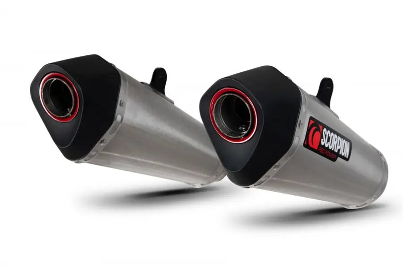 scorpion exhausts serket taper slip on kawasaki z1000 2017