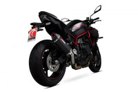 scorpion exhausts serket taper slip on kawasaki zh2