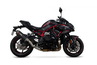 scorpion exhausts serket taper slip on kawasaki zh2