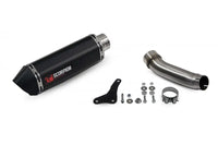 scorpion exhausts serket taper slip on kawasaki zh2