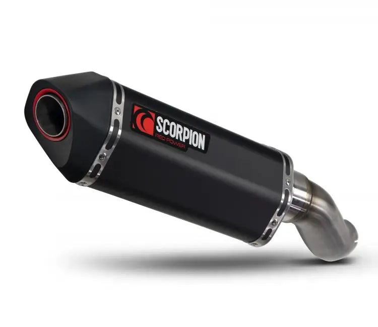 scorpion exhausts serket taper slip on kawasaki zh2