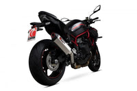 scorpion exhausts serket taper slip on kawasaki zh2