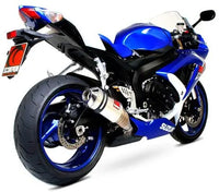 scorpion factory oval slip on exhaust suzuki gsxr600 750 2008 2010 carbon fiber