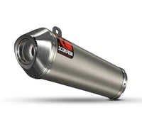 scorpion power cone slip on exhaust triumph speed triple 1050 2005 2007