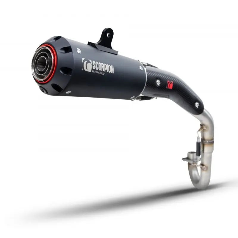 scorpion red power full exhaust honda monkey 2018