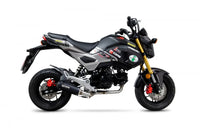 scorpion red power full exhaust honda msx125 grom 2016 2020