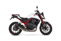 scorpion red power full system exhaust honda cb750 hornet 2023