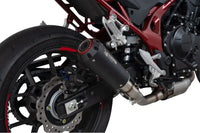 scorpion red power full system exhaust honda cb750 hornet 2023