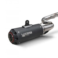 scorpion red power full system exhaust honda grom 2021