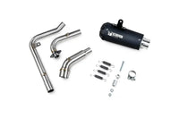 scorpion red power full system exhaust honda msx 125 grom 2013 2015