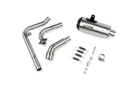 scorpion red power full system exhaust honda msx 125 grom 2013 2015