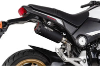 scorpion red power full system exhaust honda msx 125 grom 2013 2015