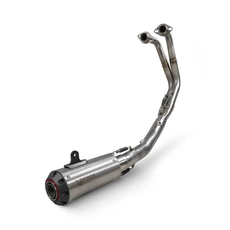 scorpion red power full system exhaust kawasaki ninja 400 2018 2023