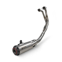 scorpion red power full system exhaust kawasaki ninja 400 2018 2023
