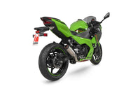 scorpion red power full system exhaust kawasaki ninja 400 2018 2023