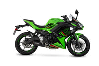 scorpion red power full system exhaust kawasaki ninja 650 2023
